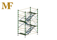 フレームの足場付属品の十字の支柱の金属の階段の梯子の板
