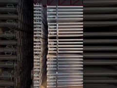 6mm ピッチ ホットディープ 鋼管 長さ1~6m