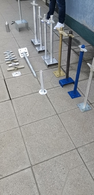リングロックシステム ベースジャック 円底板付き 脚手架の建設用