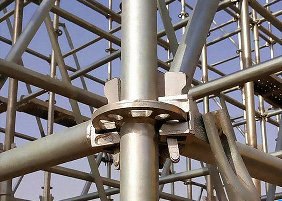 48.3mm/42mm Tube Diameter Ringlock Scaffolding With Wedge Connection And Auto-welding カーボン・ロック・スキャッシング カーボン・ロック・スキャッシング カーボン・ロック・ロック・スキャッシング カーボン・ロック・ロック・ロック