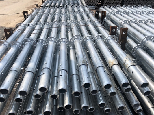 建築物 脚手架 HDG 鋼リングロック 垂直標準 2500mm