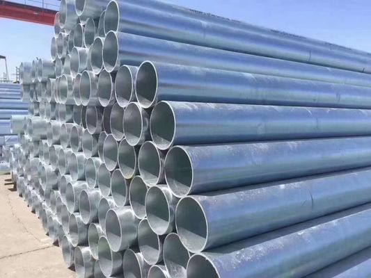 Welded Straight Seam Galvanized Steel Pipe Large Size Square Pipe Zinc Coated Steel Pipe for Construction