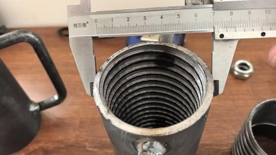 鋼製サポートスリーブ足場部品カップナット、ネジ頭付き