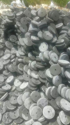 丸い形 高強度 コンクリートブロック 繊維コンクリートのスペースラー 建設用