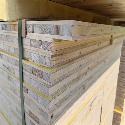 1 Year Warranty Industrial Design 3 Ply Yellow Shuttering Formwork Panel Pine Material for Construction