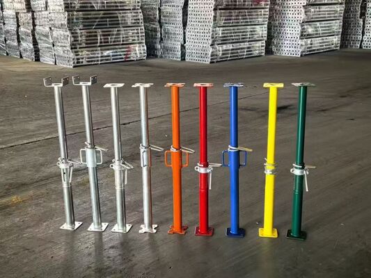Formwork Support Acrow Prop Scaffolding Adjustable Steel Shoring Props for CIF Kigali