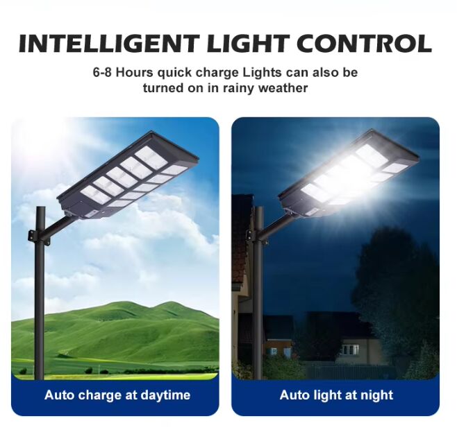 屋外太陽光路灯 LED照明 高効率の省エネ 長寿命 オート制御
