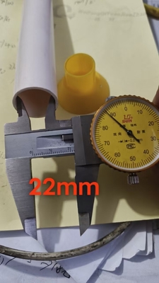 D22mm PVCチューブ ロープストア用塑料コーン付きプラスチック袖